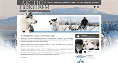 Desktop Screenshot of huskysafaris.com