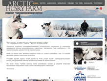 Tablet Screenshot of huskysafaris.com